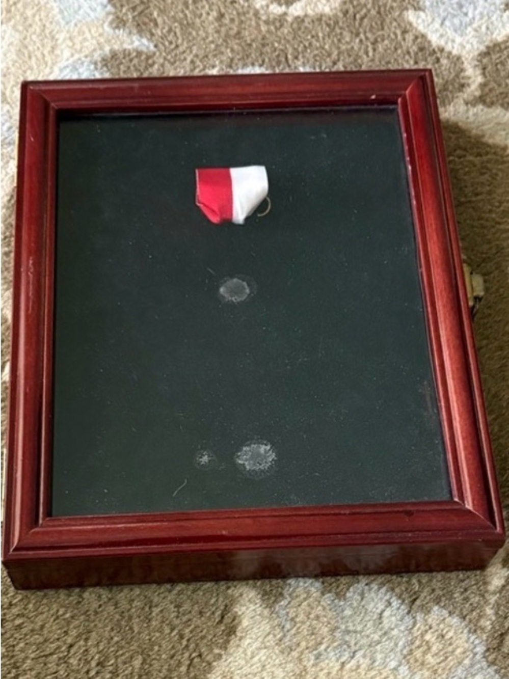 Wood Display Award Shadow Box Famous “SFDisplay” UV Protection Make An Offer!!